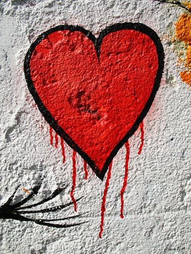 street art heart