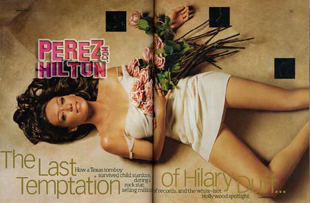 hilaryduffmaxim02 wwwPerezHiltoncom and the magazine screenshots 
