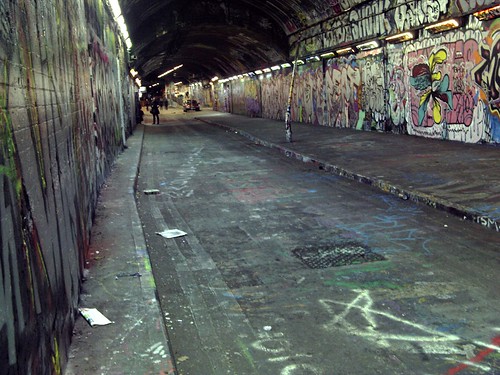 Graffiti, The Tunnel, Waterloo, London