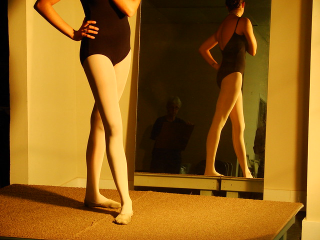 Ballerina's legs