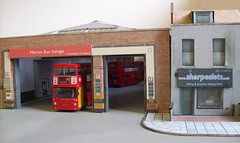 Merton Garage diorama