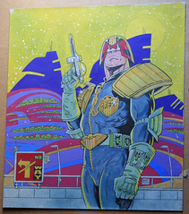 Judge Dredd, original artwork