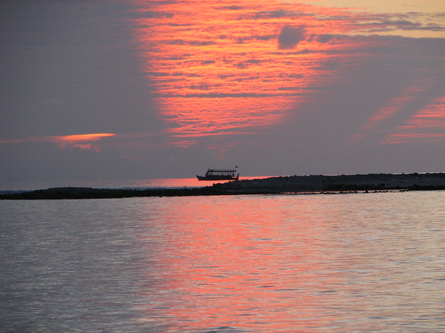 Maldives Sunrise-Going to Work
