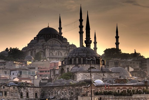 Süleymaniye Camii sunset - Istanbul