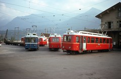 Trains Bex Villars Bretaye (Suisse)