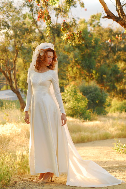 Jackie O Wedding Dress Photography by Leigha Hodnet