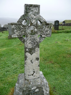 Celtic Cross Gravestone on the Isle of Skye