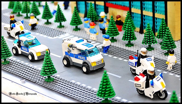 Lego Police Escort