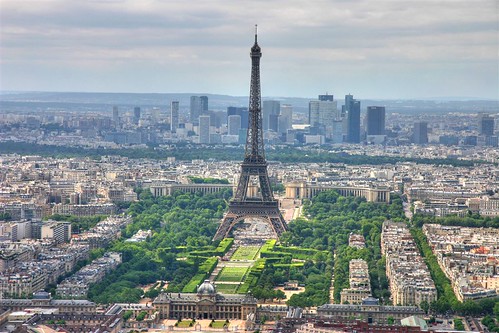 Paris Skyline Eiffel Tower