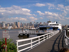 Rachel at New York Harbor