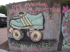 RR's This Machine Kills Oil Addiction (Dockyard Derby Dame Freedom Riders)
