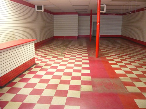 Empty Dollar Store by Tracy O