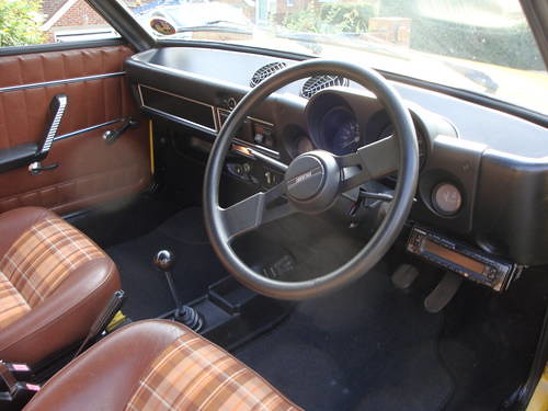 1977 Fiat 128 3P Berlinetta inside carandclassic co uk