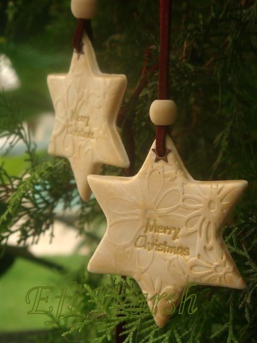 Bright Star Ornament,Christmas tree decoration, 