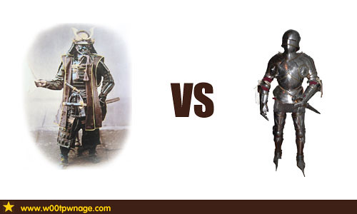 knight vs samurai