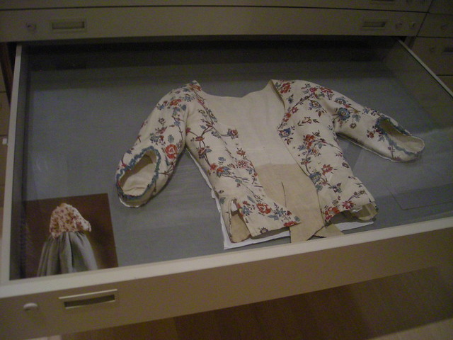 late 18th-century cotton print jacket
