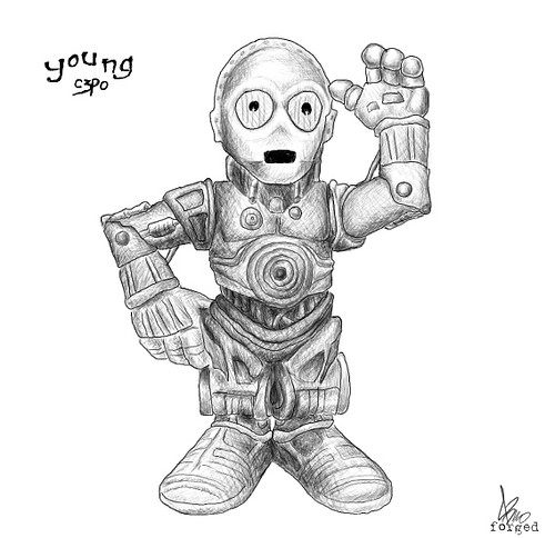 c3po coloring pages free - photo #35