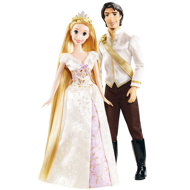 Disney's Tangled Rapunzel Prince Wedding Dolls From WalMart Online