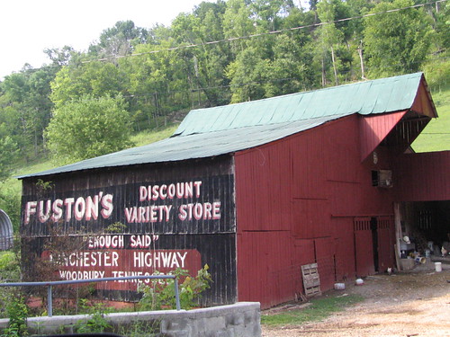 Fuston's Discount Variety Store barn