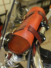 Moto Cuero gran herramienta Roll Saddle Bag Victoria Vegas Martillo Kingpin 