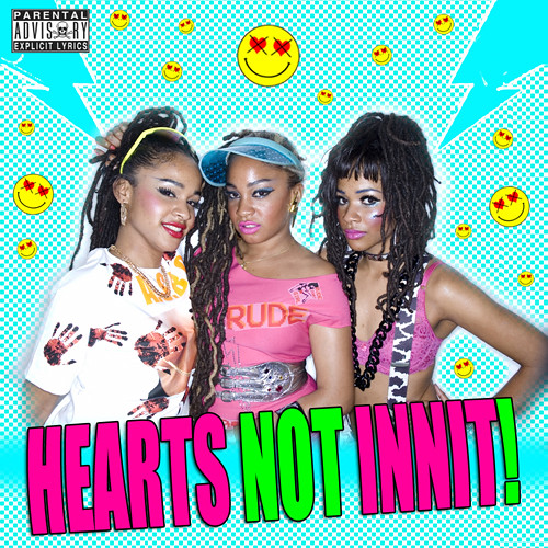 HEARTS NOT INNIT! SINGLE COVER GIF
