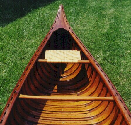 1913 Old Town Canoe mahogany Gunwales and bow deck salvaged | Flickr 