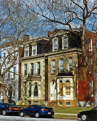 Row houses, Lafayette Square, St. Louis