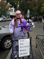 Save the Endangered Purple Octopus Rally