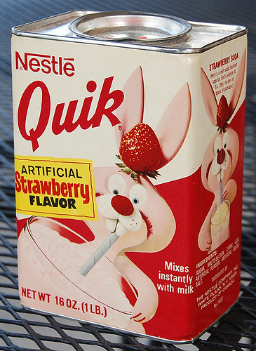 Nestle Strawberry Quik, 1970's