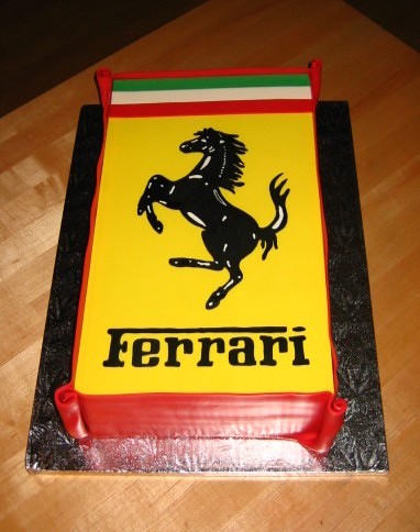 Mens Birthday Cakes on Ferrari Cake   A Photo On Flickriver