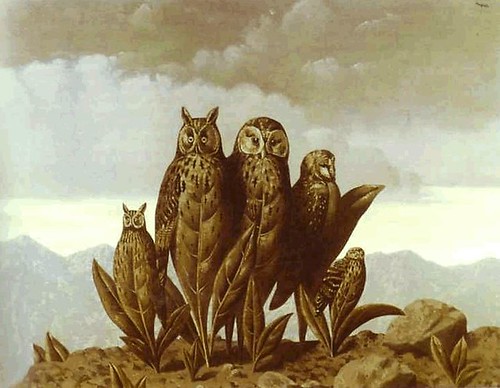 Magritte - The Companions of Fear, 1942