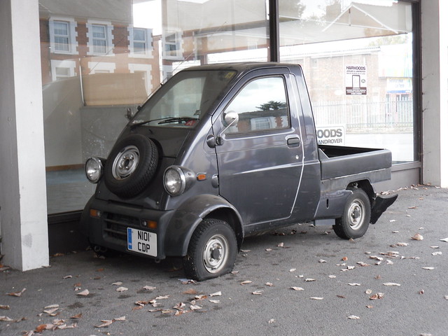 1996 Daihatsu Midget II Pickup Sadly now looking much worse than it did a 
