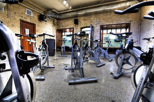 Hart House Cycle Fit Room