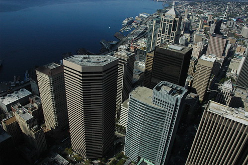 Seattle, Washington, from Columbia Tower Observation Deck by Wonderlane