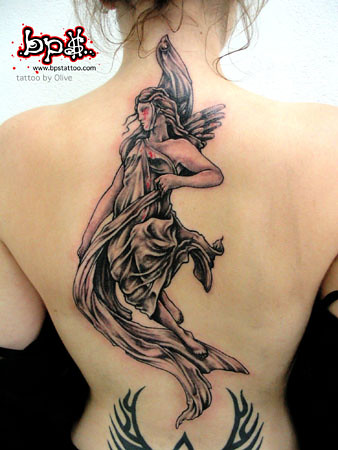 bps tattoo Angel by Olive Green BPS tattoo