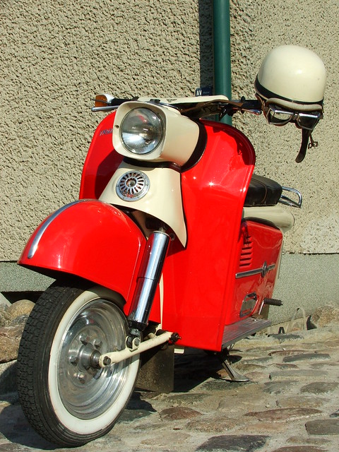 Vintage Motor Scooter 20