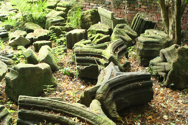 Guisborough Priory Monks Walk Stonework