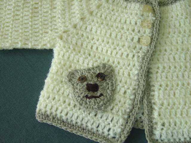 Crochet pattern for a baby&apos;s cardigan | iVillage UK