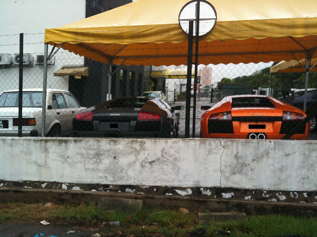2 Lamborghini Murcielago LP 640 Malaysia 