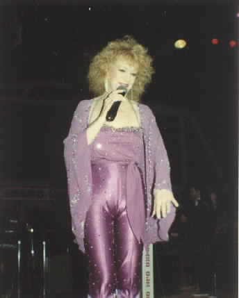 Dottie West on stage at the Grand Ole Opry by Phillip Riggins