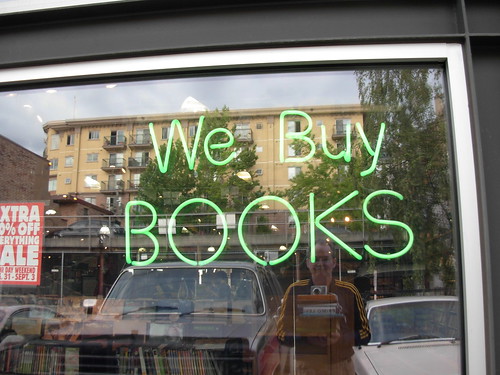 Self Portrait - We Buy Books, Half Price Books Capitol Hill, Seattle Washington