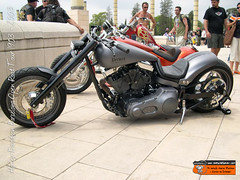Moto Harley Davidson bike show