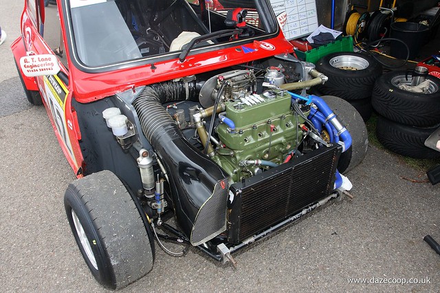 Mini Miglia engine bay