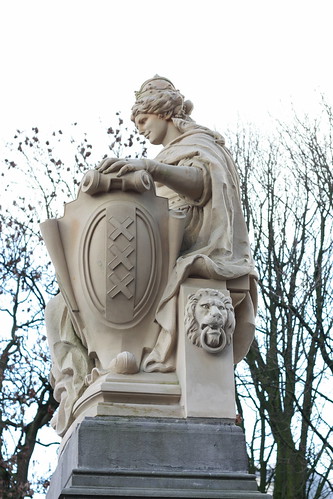 Estátua de Amsterdam no Vondelpark