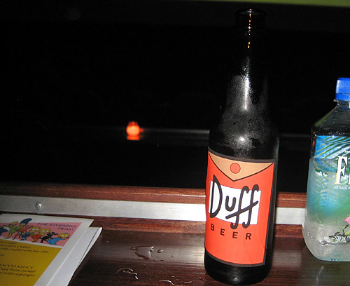 Duff Beer at The Simpsons Feast