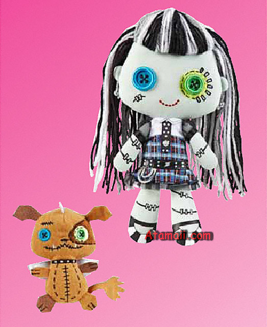 Frankie Stein Monster High Plush Toy Monster High dolls by Mattel Toys