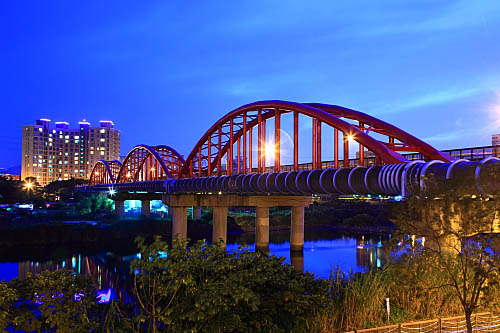 593H永福水管橋-夜景