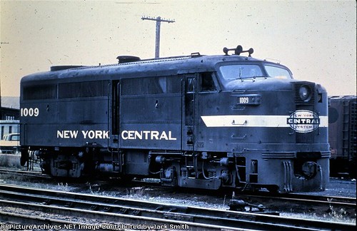 New York Central Railroad Alco FA-2 at Detroit Michigan circa mid 1960's. From the internet. by Eddie from Chicago
