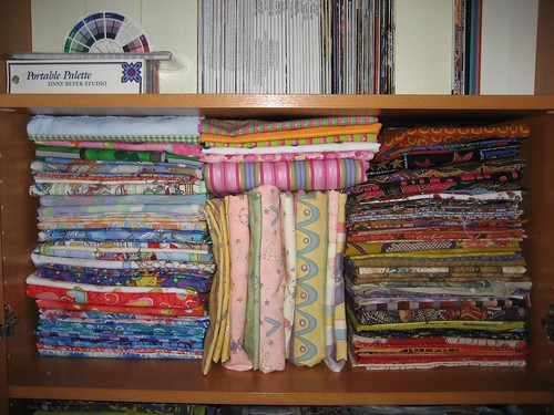 A fraction of my fabric stash