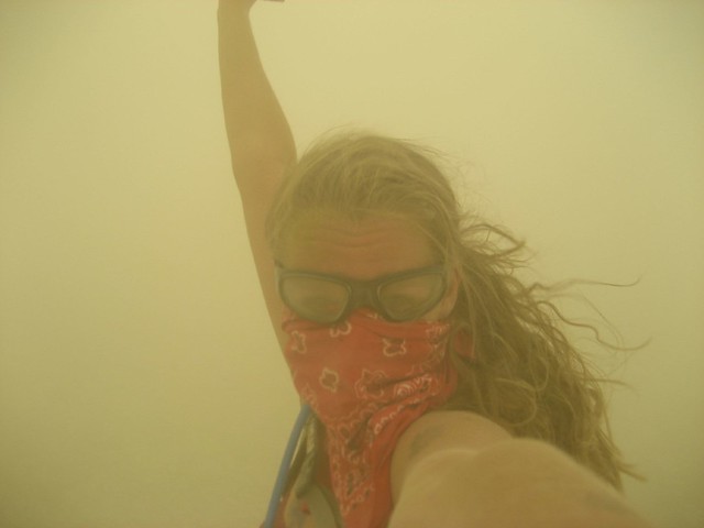 Dust Storm Diva!  Burning Man 2007